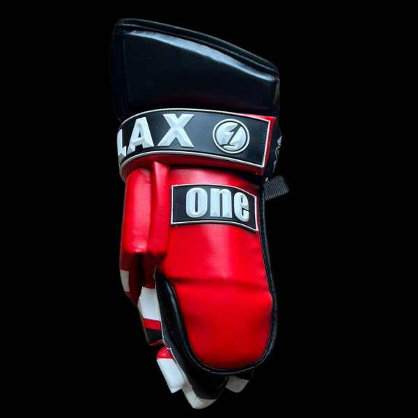 ECLIPSE - BOX LACROSSE GOALIE GLOVES - STRIPES - LIMITED EDITION - One Lax