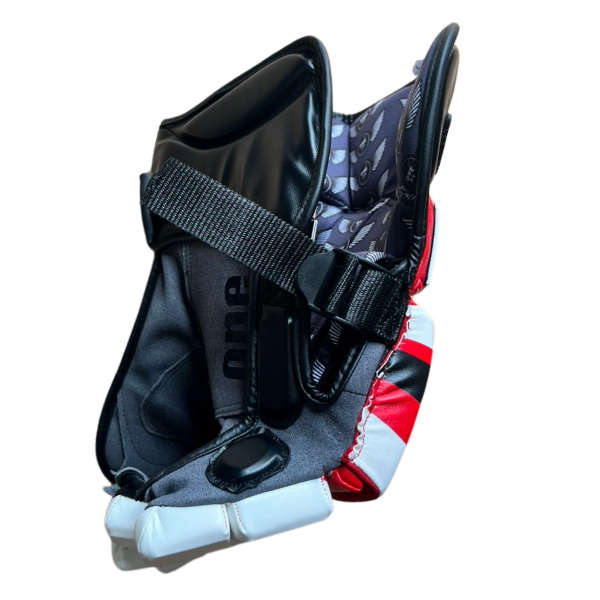 ECLIPSE - BOX LACROSSE GOALIE GLOVES - STRIPES - LIMITED EDITION - One Lax