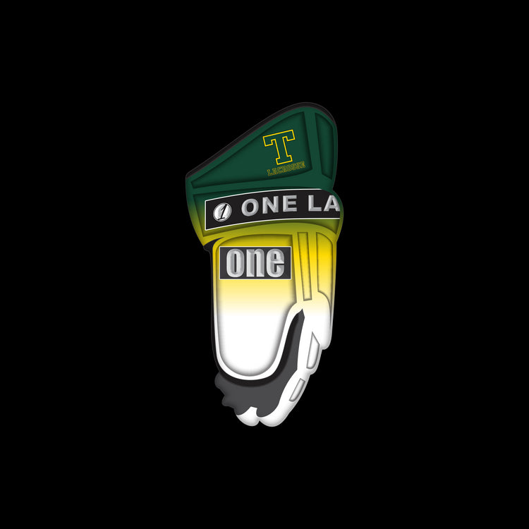 One Lax Eclipse Box Lacrosse Goalie Gloves - Titans Edition - One Lax