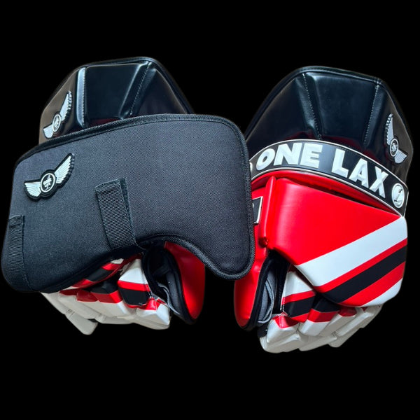 ECLIPSE - BOX LACROSSE GOALIE GLOVES - STRIPES - LIMITED EDITION - One Lax