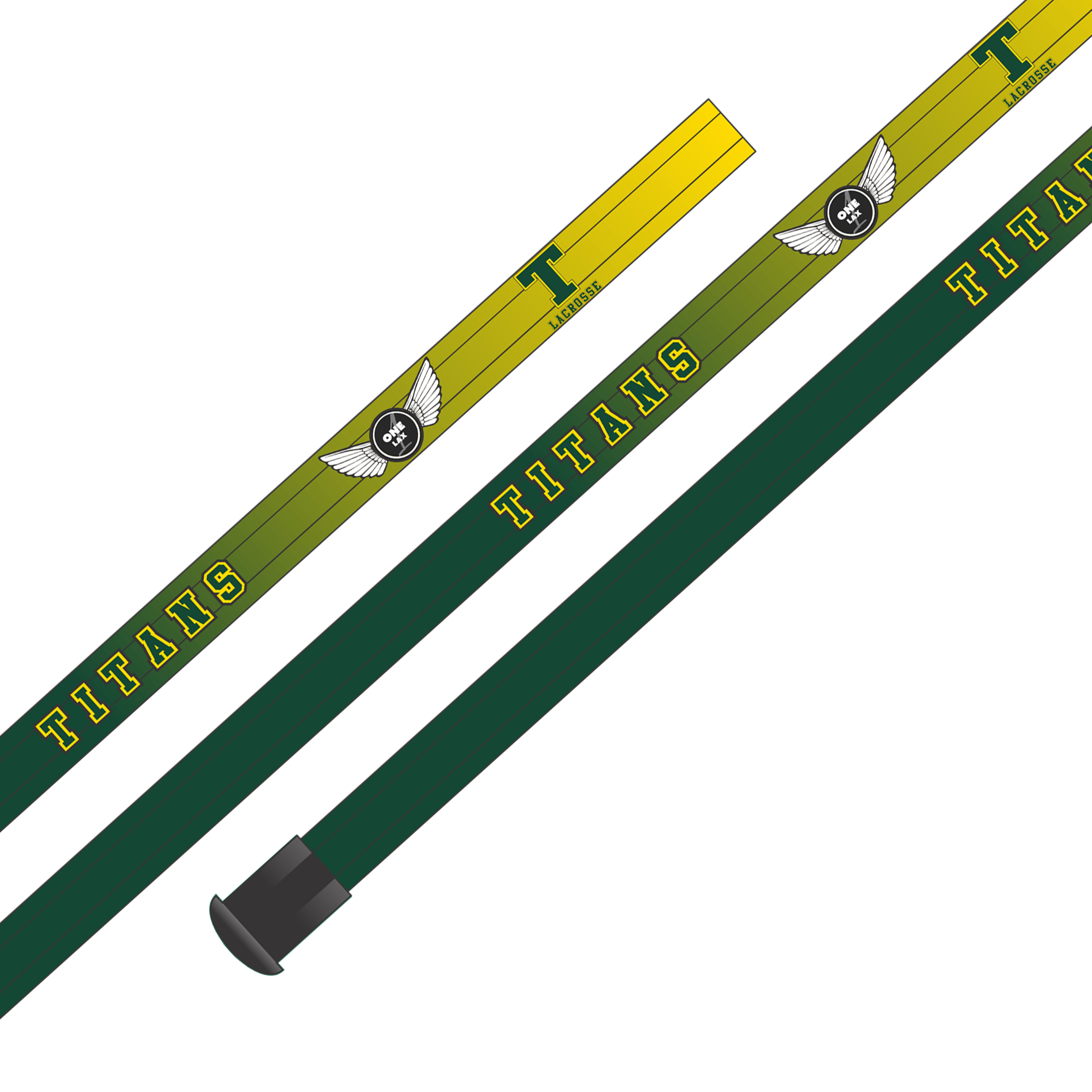 One Lax Composite Handles - Titans Edition - One Lax