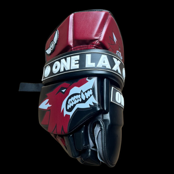ECLIPSE - BOX LACROSSE GOALIE GLOVES - COYOTES - LIMITED EDITION - One Lax