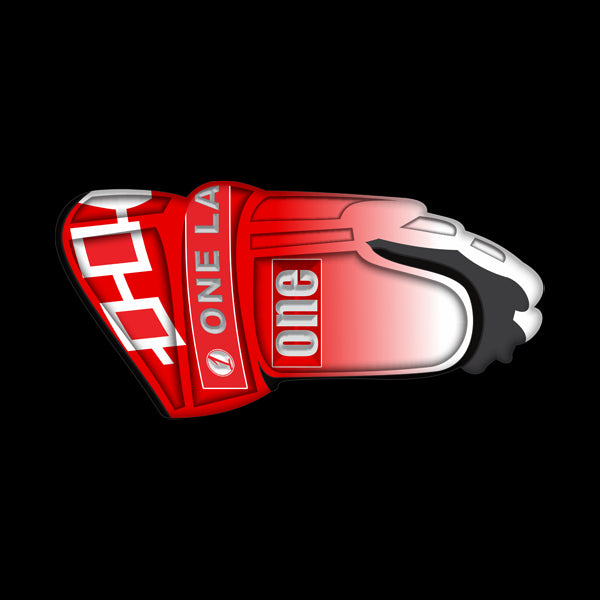 ECLIPSE - BOX LACROSSE GOALIE GLOVES - AKWESASNE STORM LIMITED EDITION - One Lax