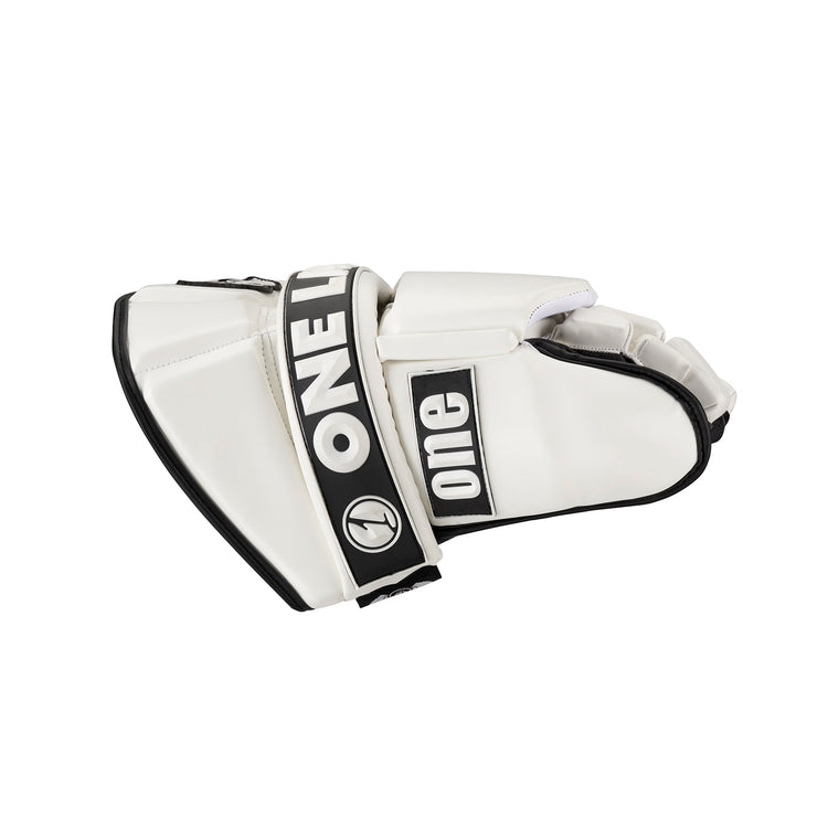 ECLIPSE - BOX LACROSSE GOALIE GLOVES - WHITE - One Lax