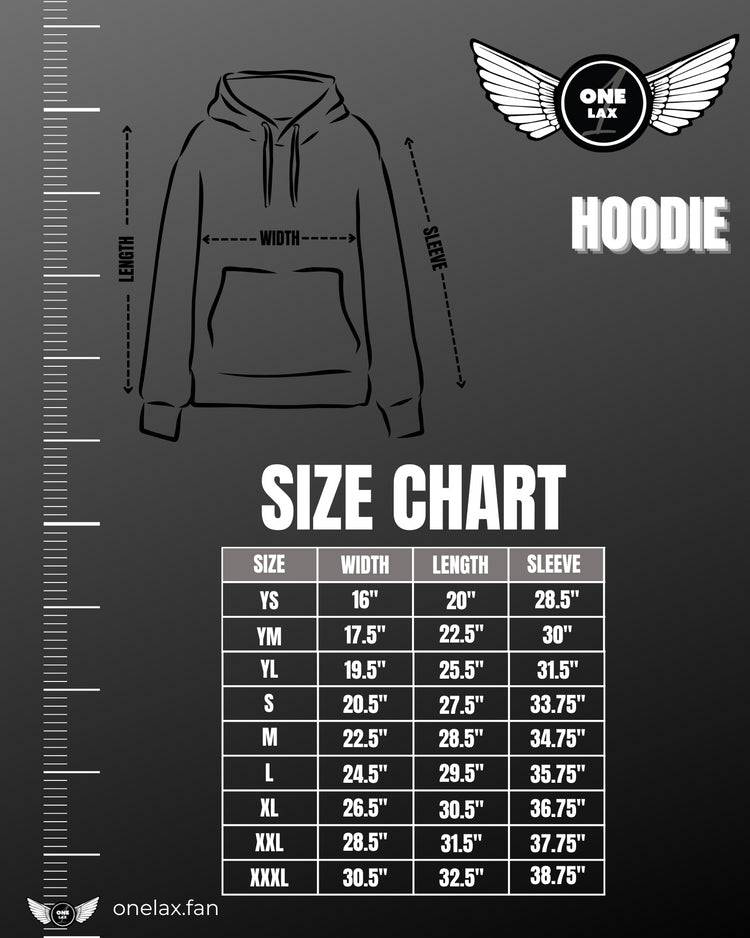 Kawartha Lakes Lacrosse Hoodie | Sublimated Premium Hoodie - One Lax