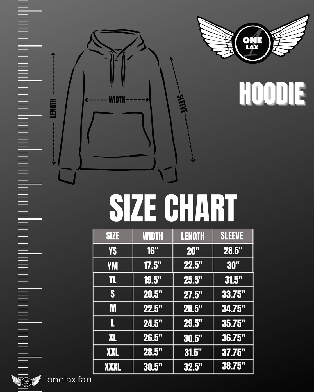 Kawartha Lakes Lacrosse Hoodie | Sublimated Premium Hoodie - One Lax