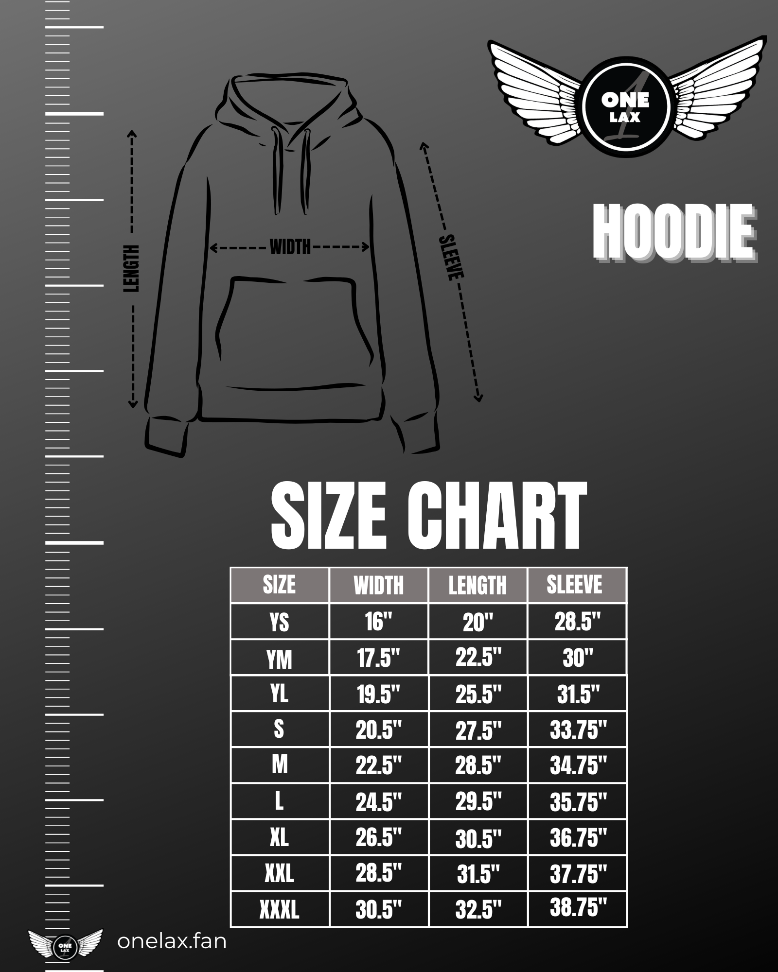 Kawartha Lakes Lacrosse Hoodie | Sublimated Premium Hoodie - One Lax