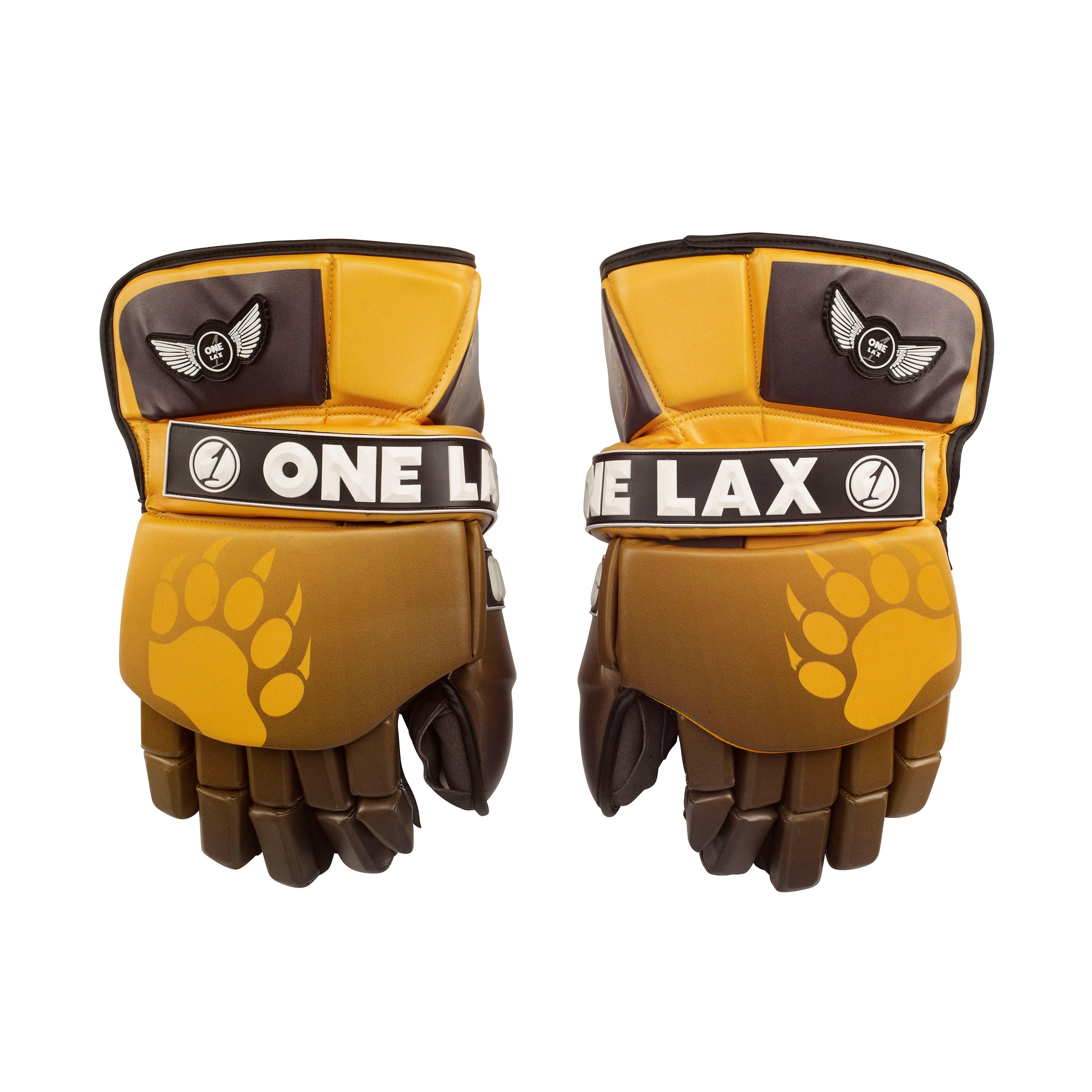 ECLIPSE - BOX LACROSSE GOALIE GLOVES - KW KODIAKS LIMITED EDITION - One Lax