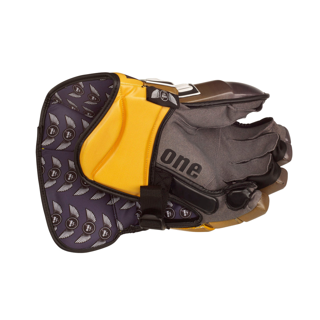 ECLIPSE - BOX LACROSSE GOALIE GLOVES - KW KODIAKS LIMITED EDITION - One Lax