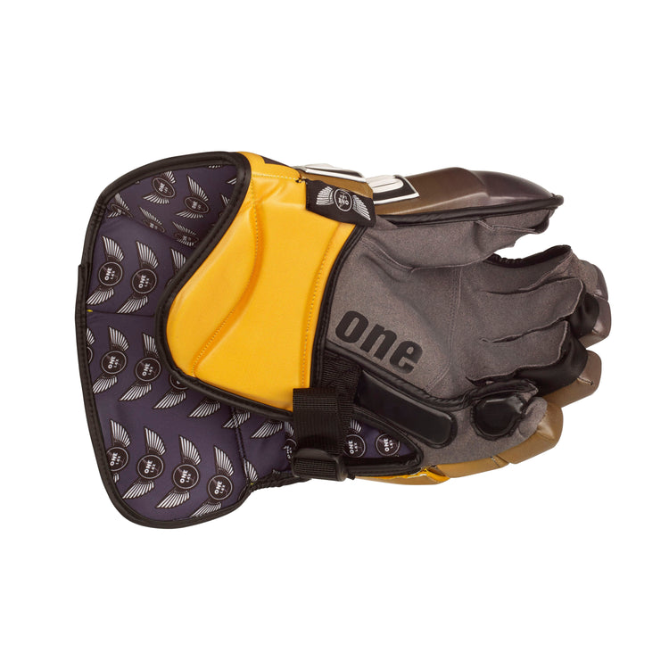 ECLIPSE - BOX LACROSSE GOALIE GLOVES - KW KODIAKS LIMITED EDITION - One Lax