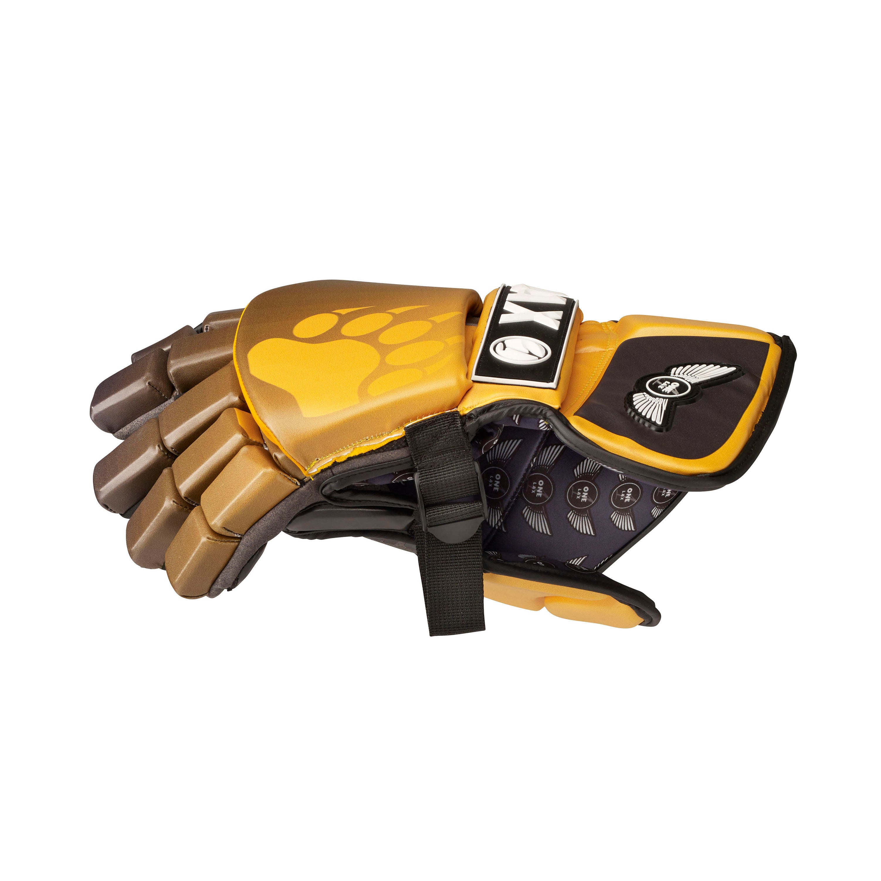 ECLIPSE - BOX LACROSSE GOALIE GLOVES - KW KODIAKS LIMITED EDITION - One Lax