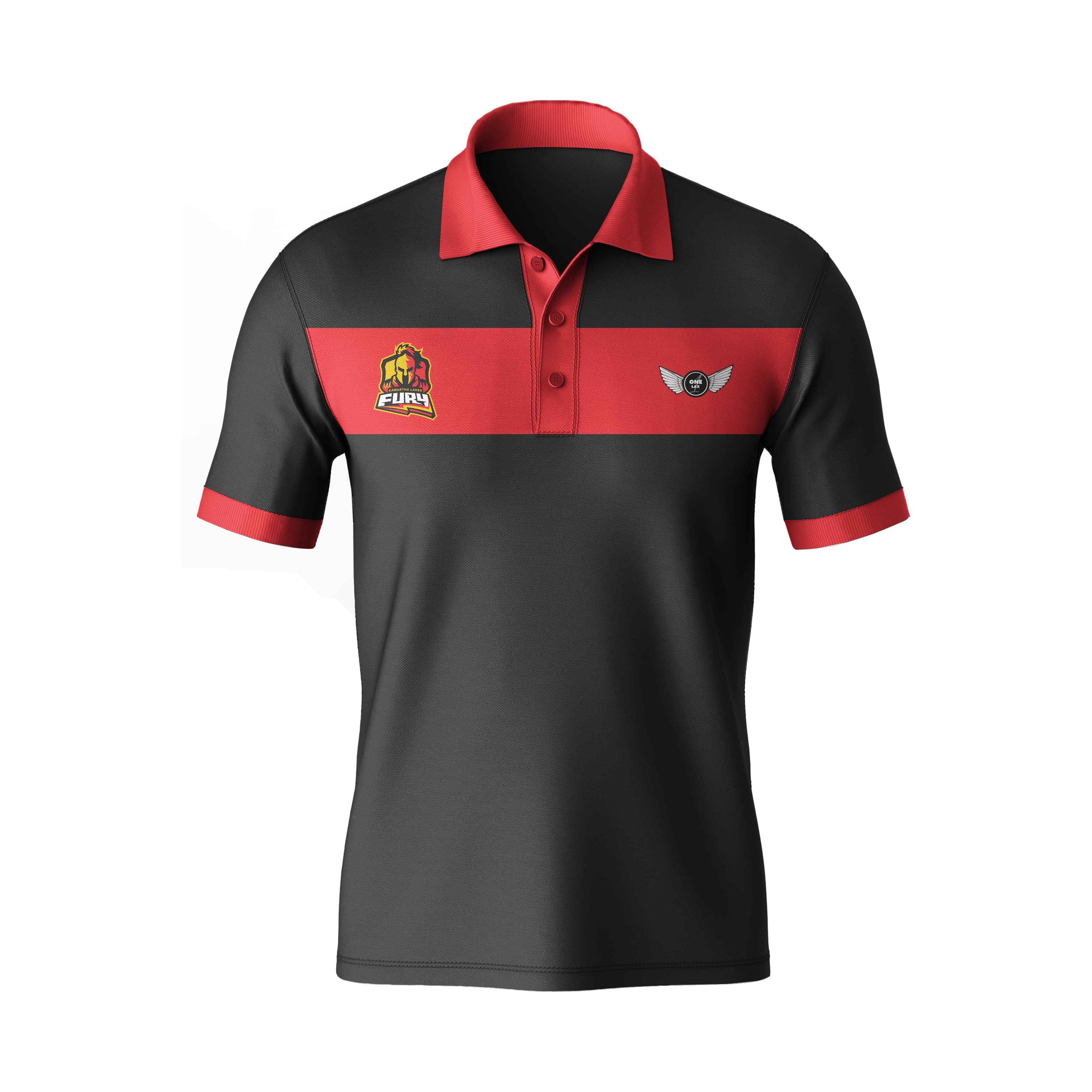 kawartha lakes lacrosse collared short