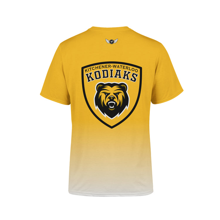 KW kodiaks, kodiaks lacrosse, KW lacrosse, Kitchener Waterloo Kodiaks, Kitchener Waterloo Kodiaks, custom lacrosse apparel,  lacrosse tee, lacrosse t-shirt
