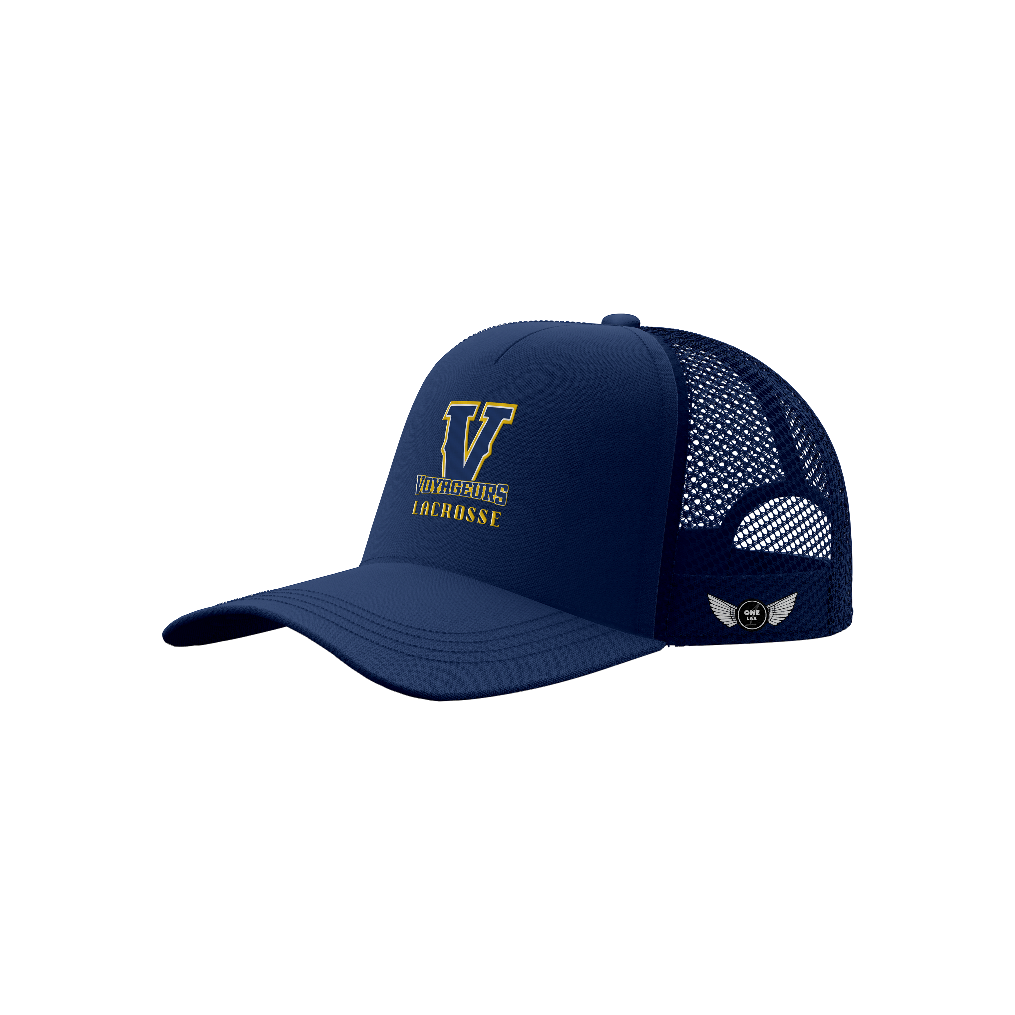 Voyageurs Lacrosse Mesh-Back Trucker Hat - One Lax