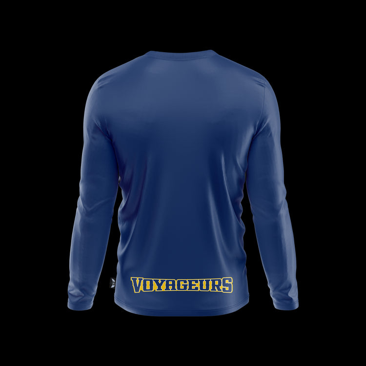 Voyageurs Lacrosse Dri Fit Long Sleeve Shirts - One Lax