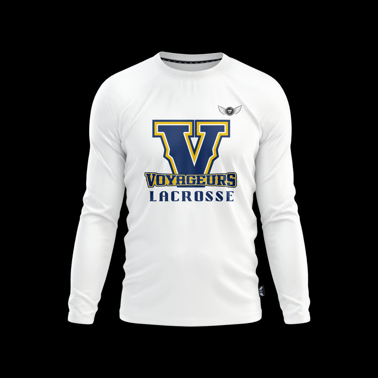 Voyageurs Lacrosse Dri Fit Long Sleeve Shirts - One Lax