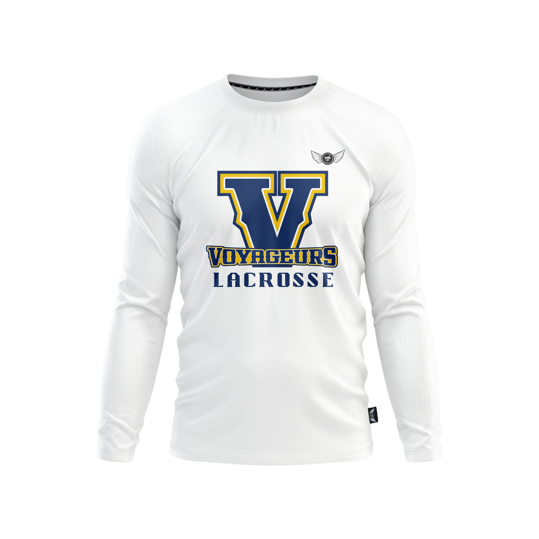 Voyageurs Lacrosse Dri Fit Long Sleeve Shirts - One Lax