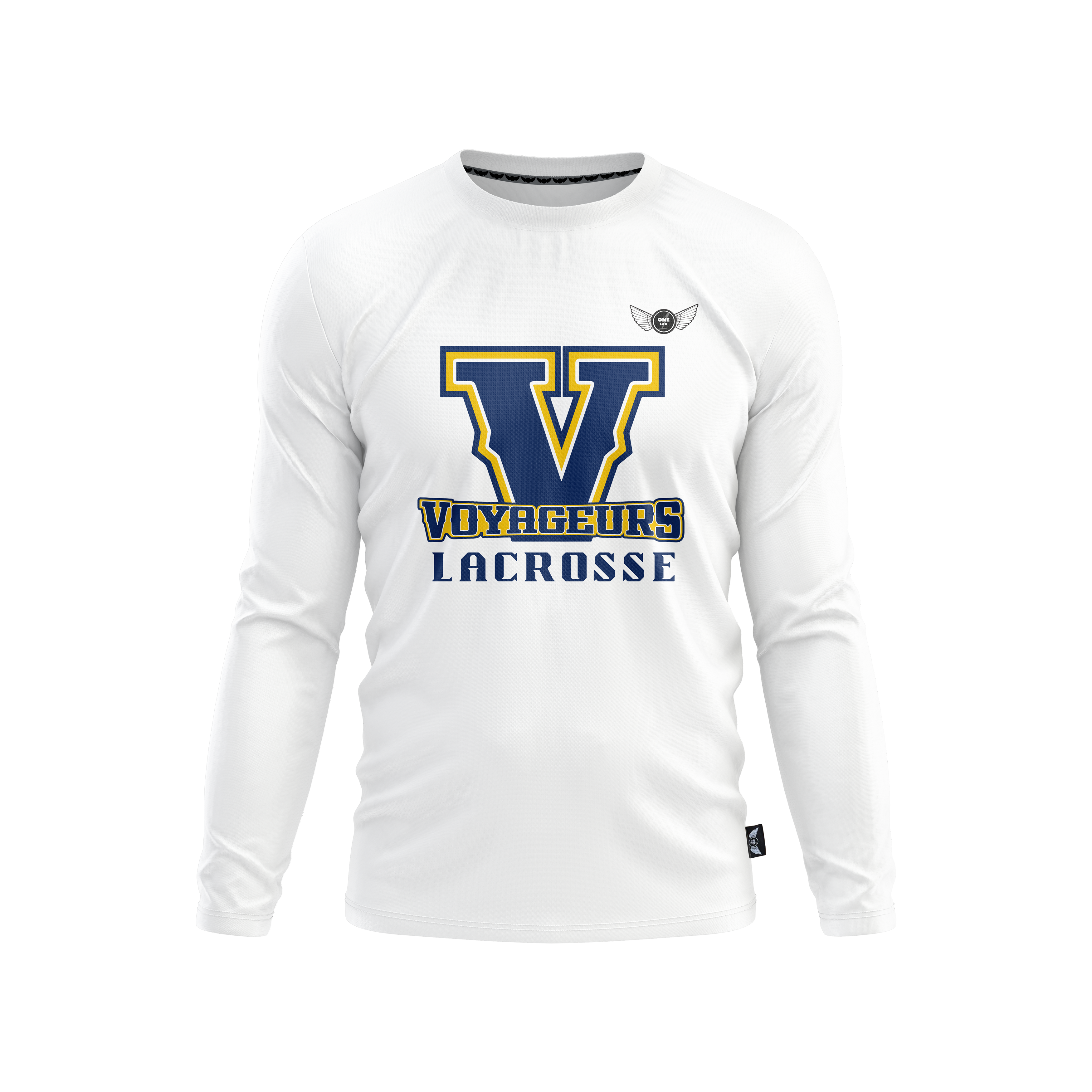 Voyageurs Lacrosse Dri Fit Long Sleeve Shirts - One Lax