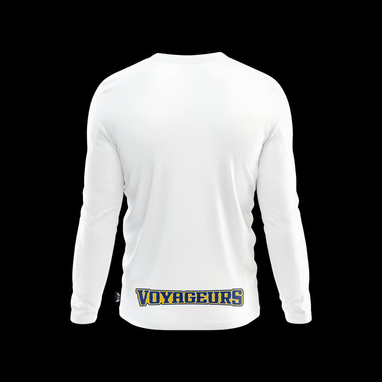 Voyageurs Lacrosse Dri Fit Long Sleeve Shirts - One Lax