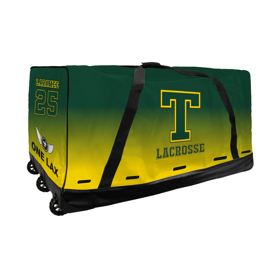 One Lax Box Goalie Roller Bag - Titans Edition