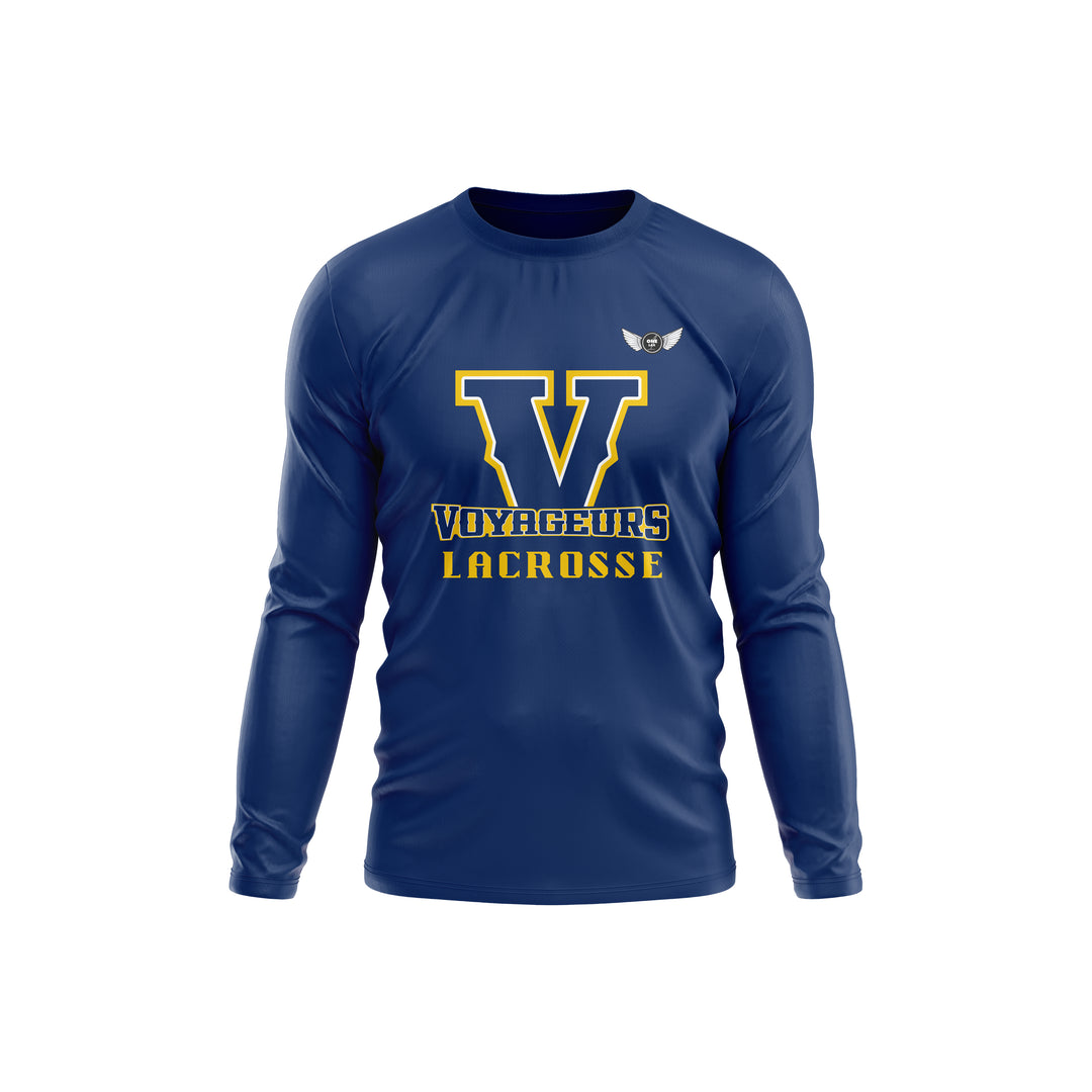 Voyageurs Lacrosse Dri Fit Long Sleeve Shirts