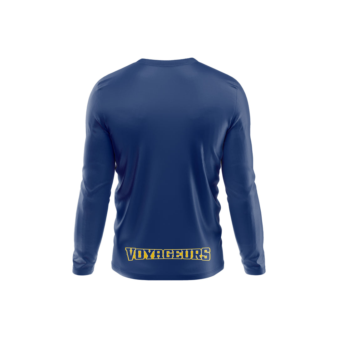 Voyageurs Lacrosse Dri Fit Long Sleeve Shirts