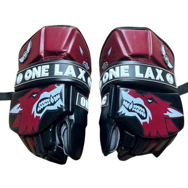 ECLIPSE - BOX LACROSSE GOALIE GLOVES - COYOTES - LIMITED EDITION - One Lax