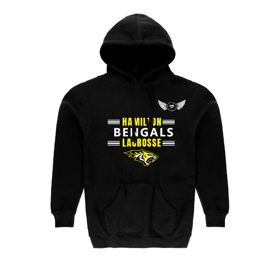 One Lax Mid-Weight Hoodie - Hamilton Bengals Lacrosse Edition - WMSL -  2 Options