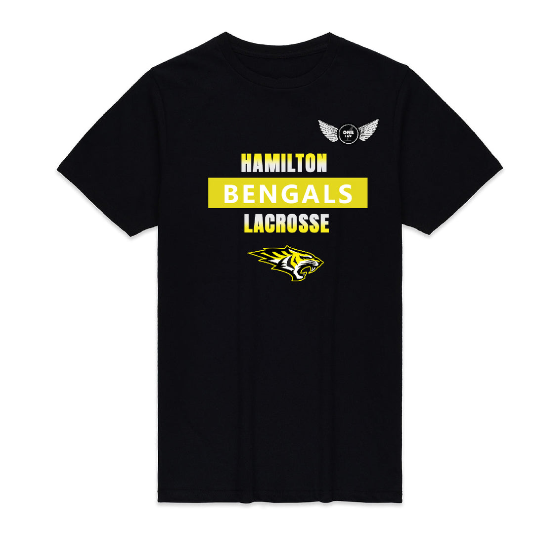 One Lax Light Weight Deluxe Tee - Hamilton Bengals Lacrosse Edition - 2 Options