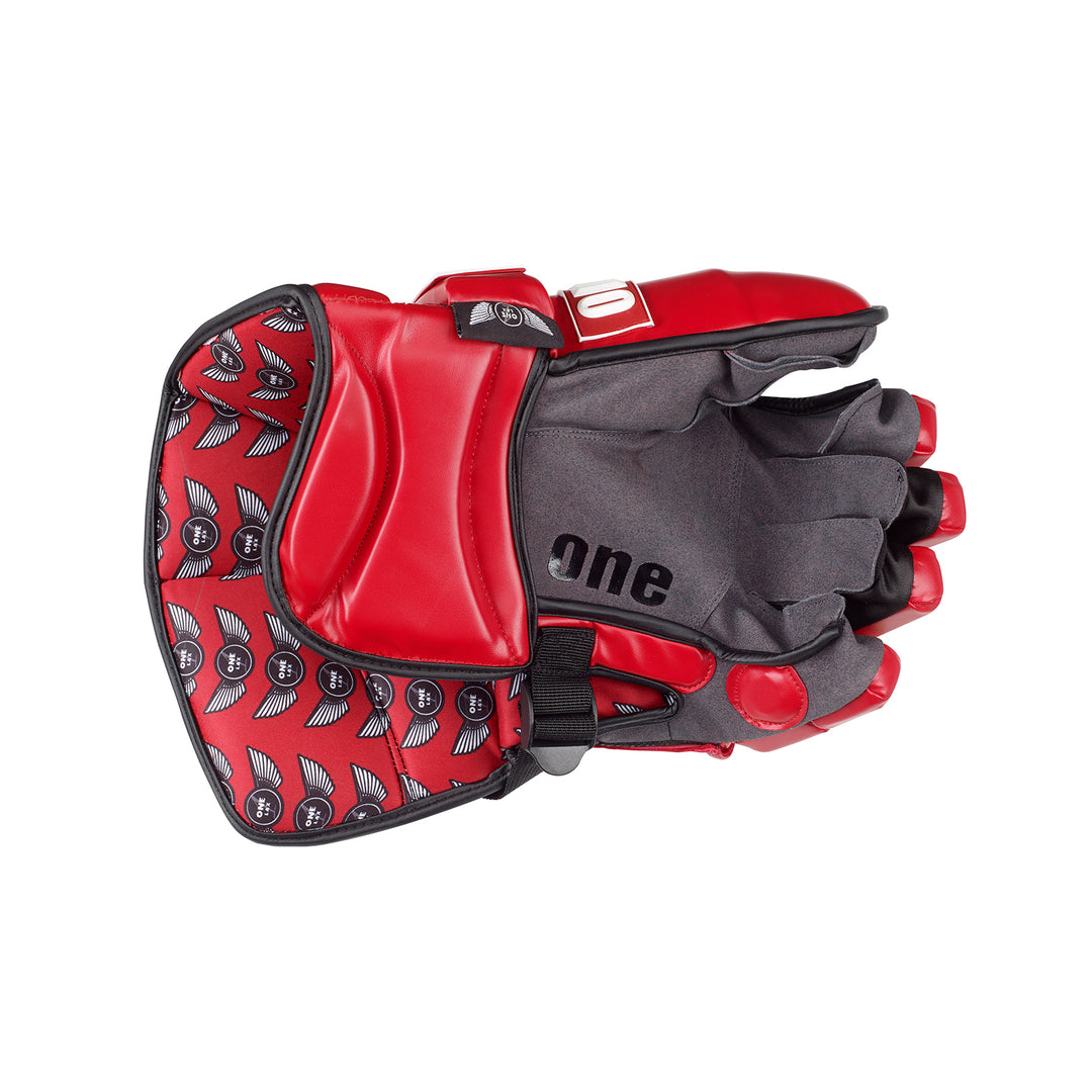 ECLIPSE - BOX LACROSSE GOALIE GLOVES - RED