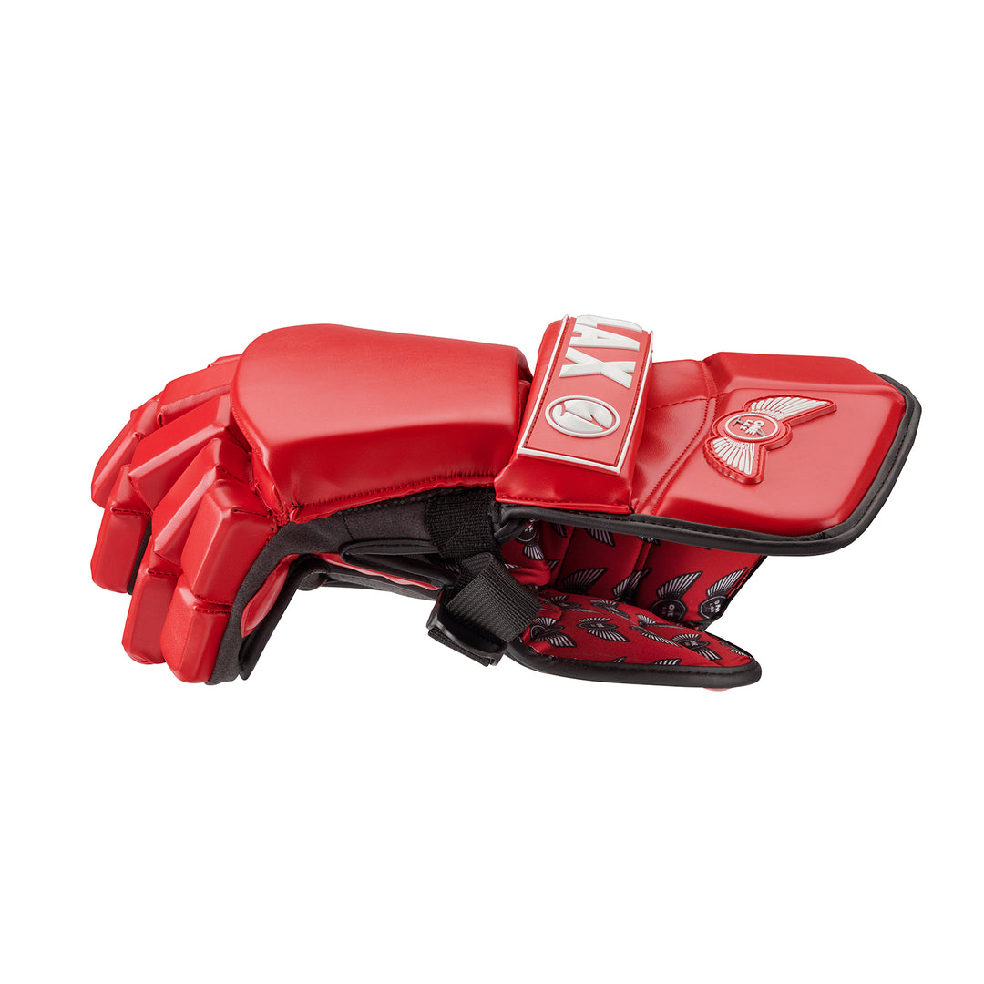 ECLIPSE - BOX LACROSSE GOALIE GLOVES - RED