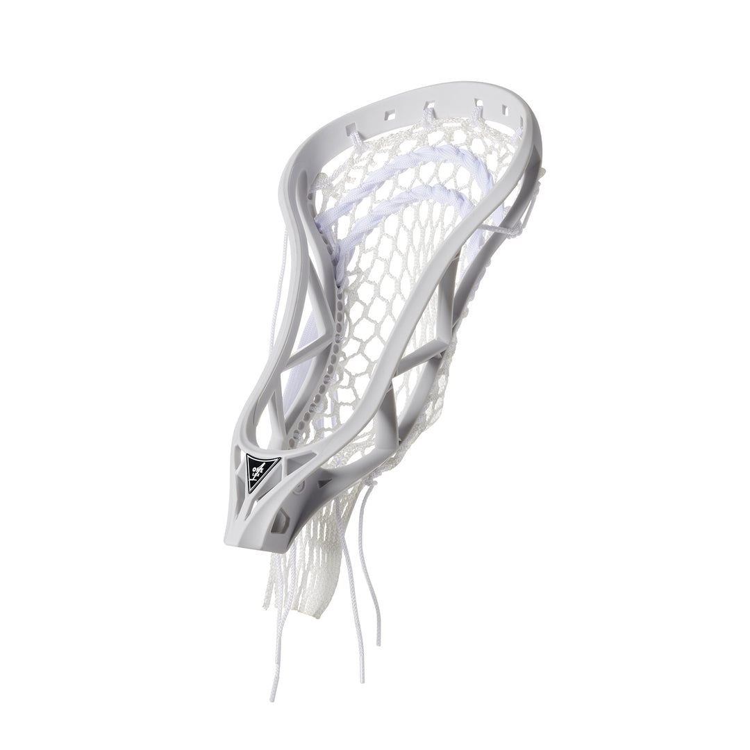 FLIGHT LACROSSE HEAD | MUTED WHITE STRUNG & UNSTRUNG | 1 YEAR WARRANTY