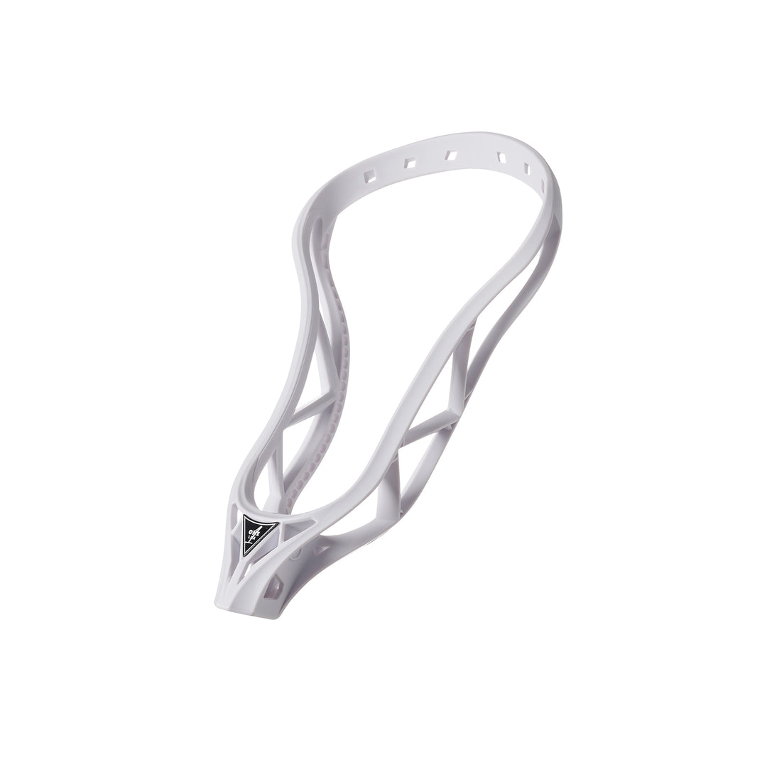 FLIGHT LACROSSE HEAD | MUTED WHITE STRUNG & UNSTRUNG | 1 YEAR WARRANTY