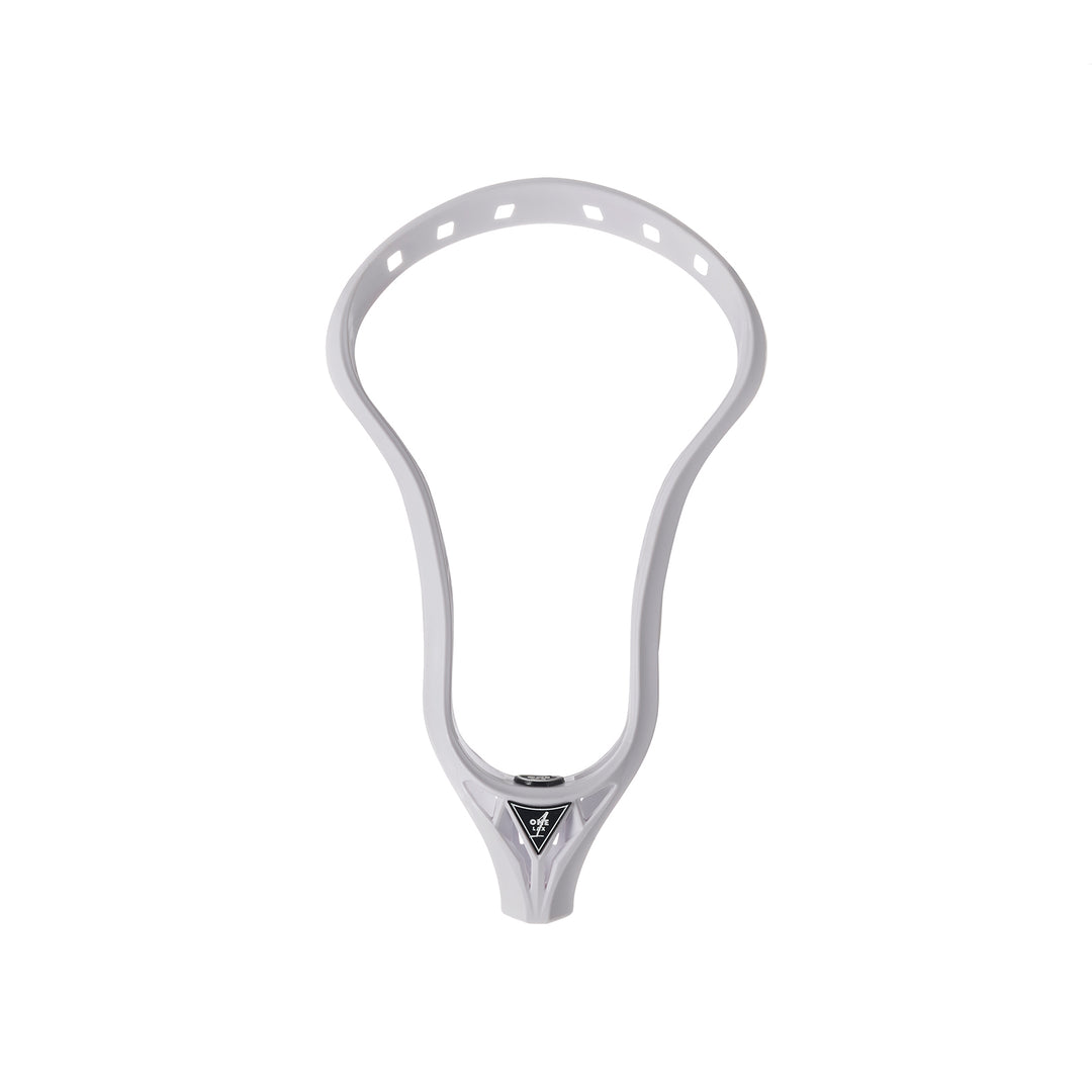 FLIGHT LACROSSE HEAD | MUTED WHITE STRUNG & UNSTRUNG | 1 YEAR WARRANTY