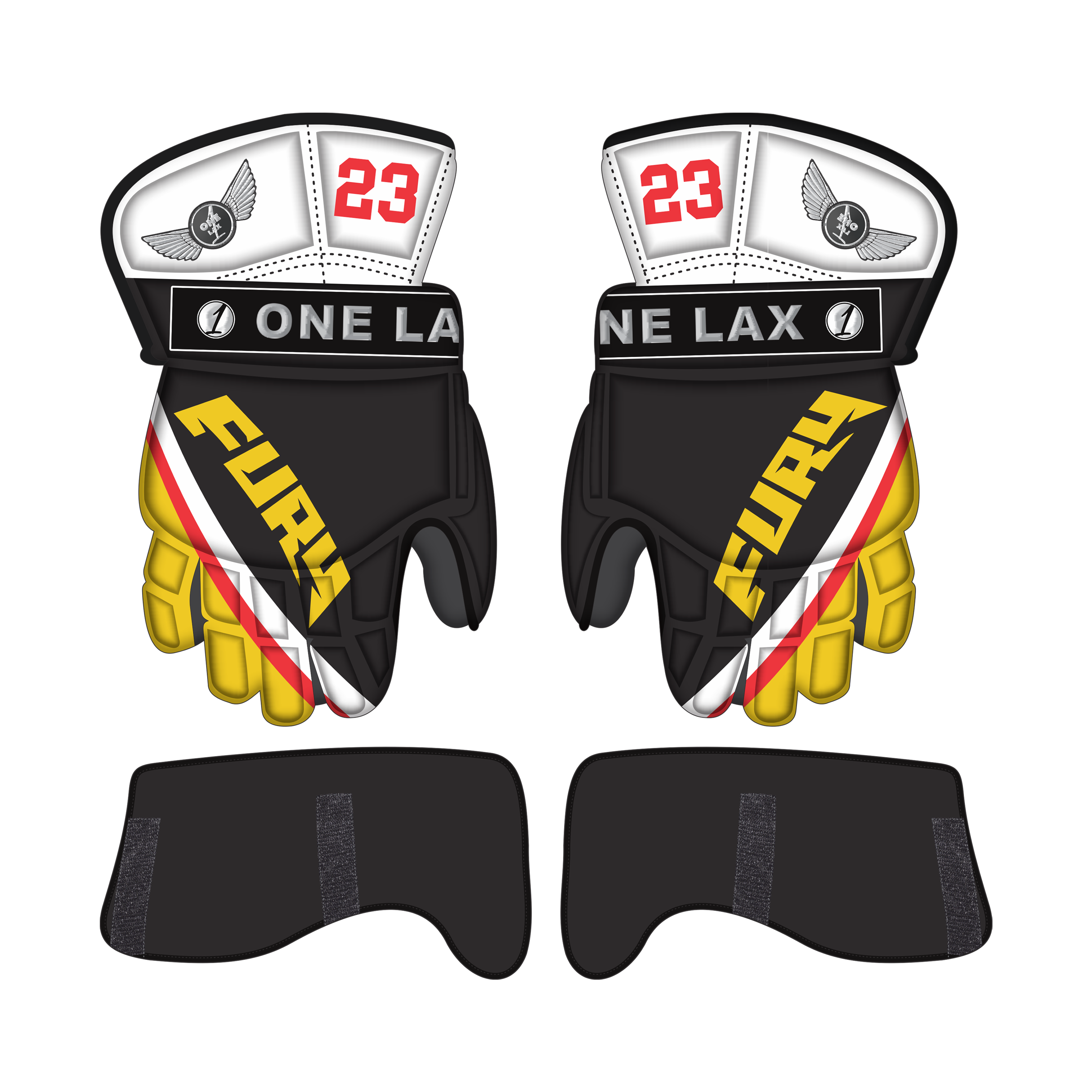Kawartha Lakes Lacrosse gloves