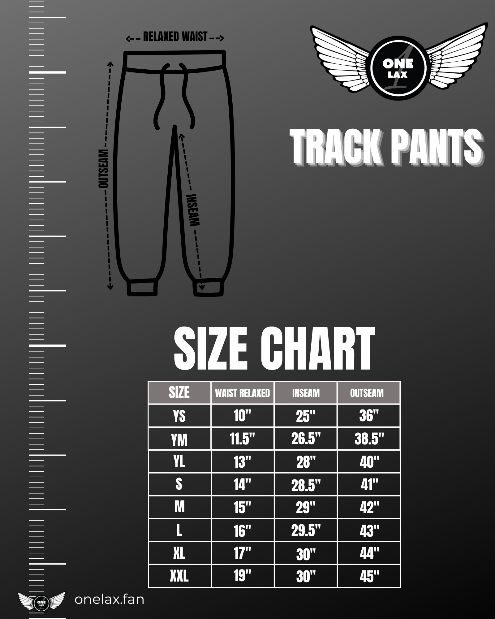 Kawartha Lakes Track Pants | Premium Sublimated Logo - One Lax