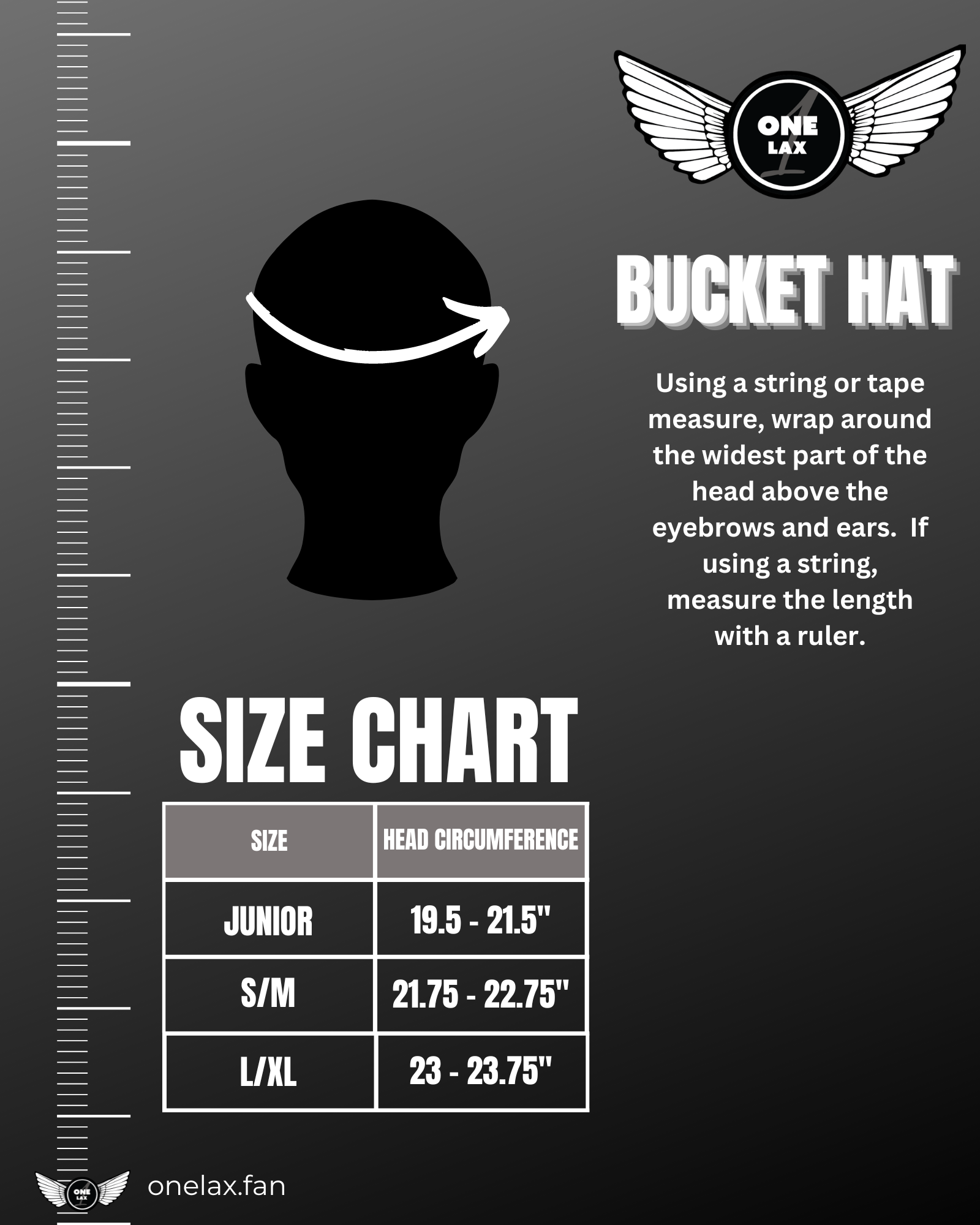 Kawartha Lakes Lacrosse Bucket Hat - One Lax