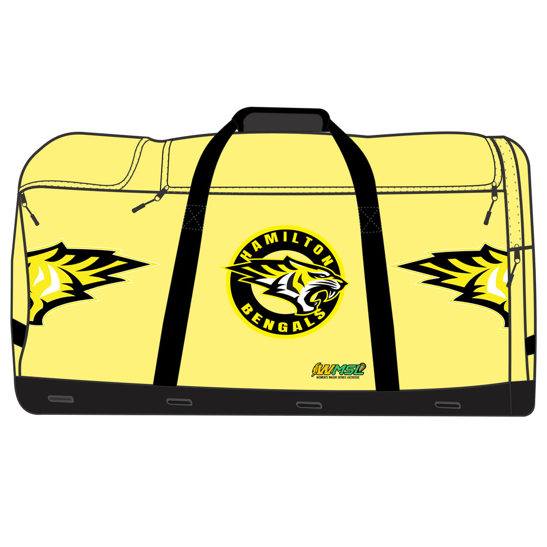 One Lax Box Goalie Roller Bag - Hamilton Bengals Lacrosse Edition - WMSL