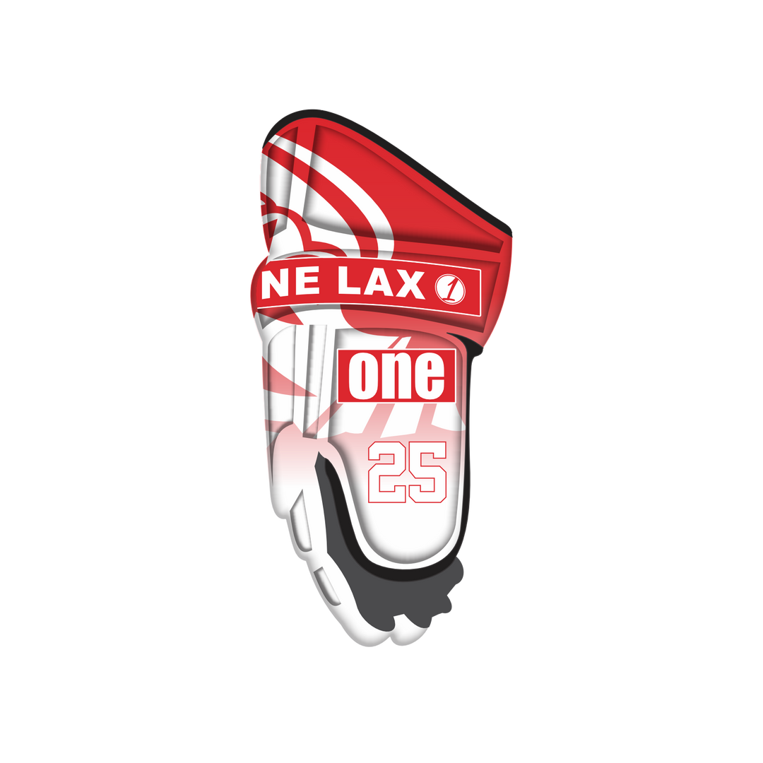 One Lax Eclipse Box Lacrosse Goalie Gloves - Poland Heritage Lacrosse Edition - 2 Options