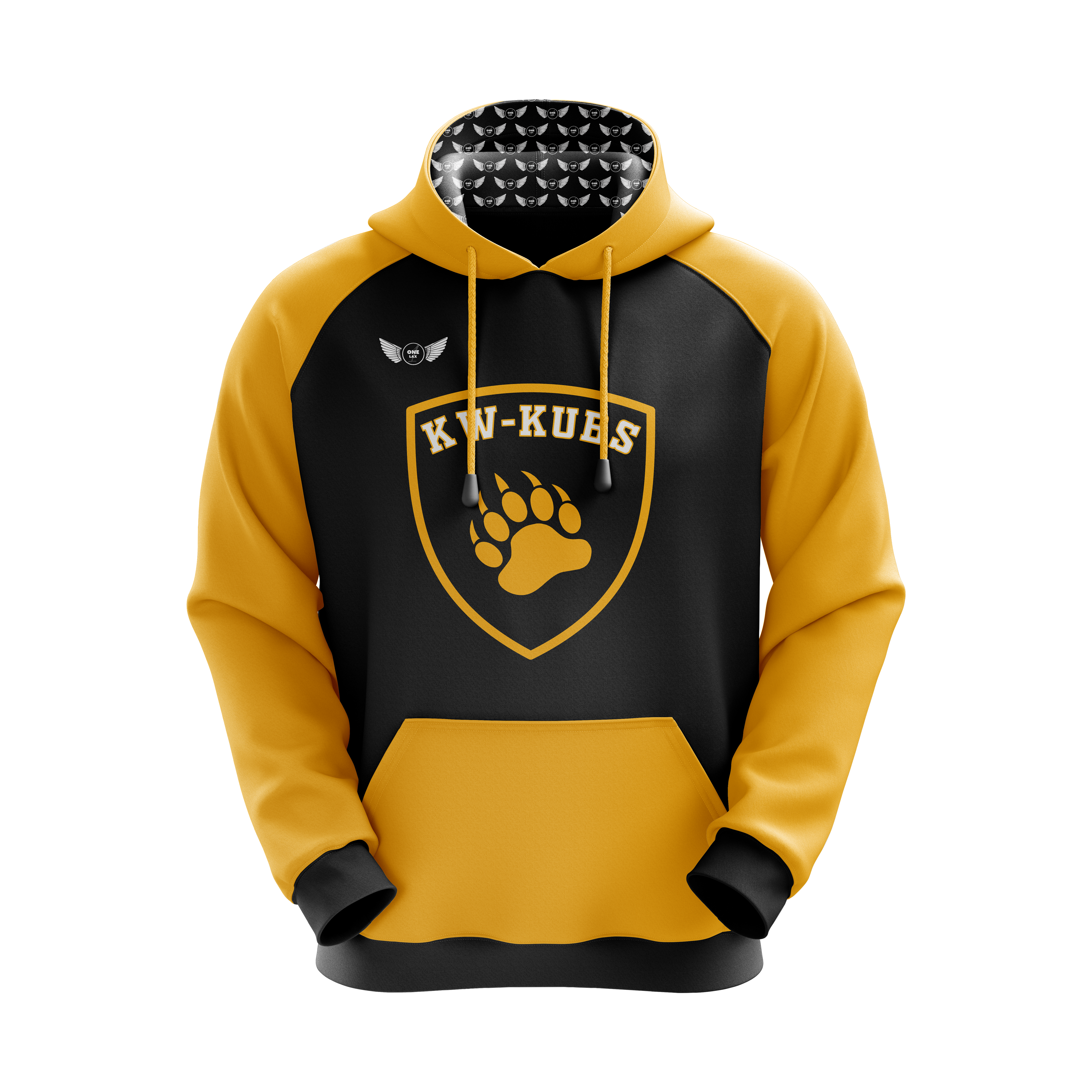 KW kodiaks, kodiaks lacrosse, KW lacrosse, Kitchener Waterloo Kodiaks, Kitchener Waterloo Kodiaks, custom lacrosse apparel, KW kodiaks sweater, lacrosse sweater, lacrosse hoodie, KW kubs,