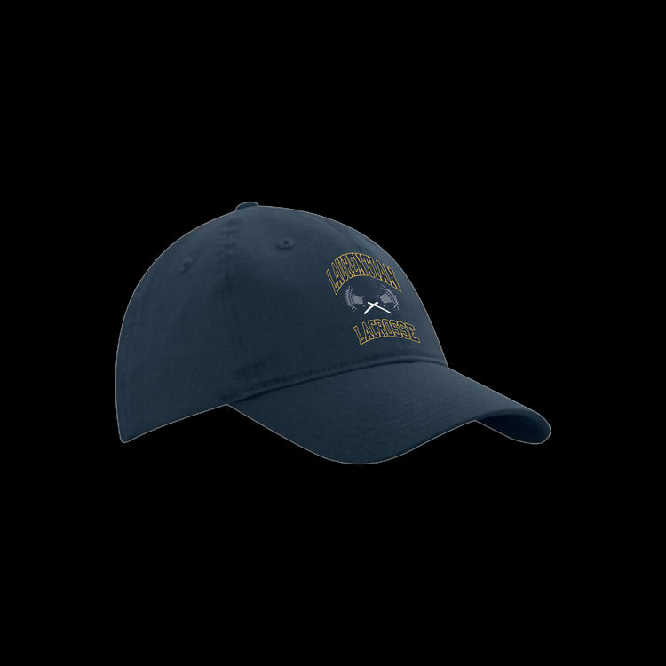 Laurentian University Lacrosse Cotton Twill Dad Hat - One Lax