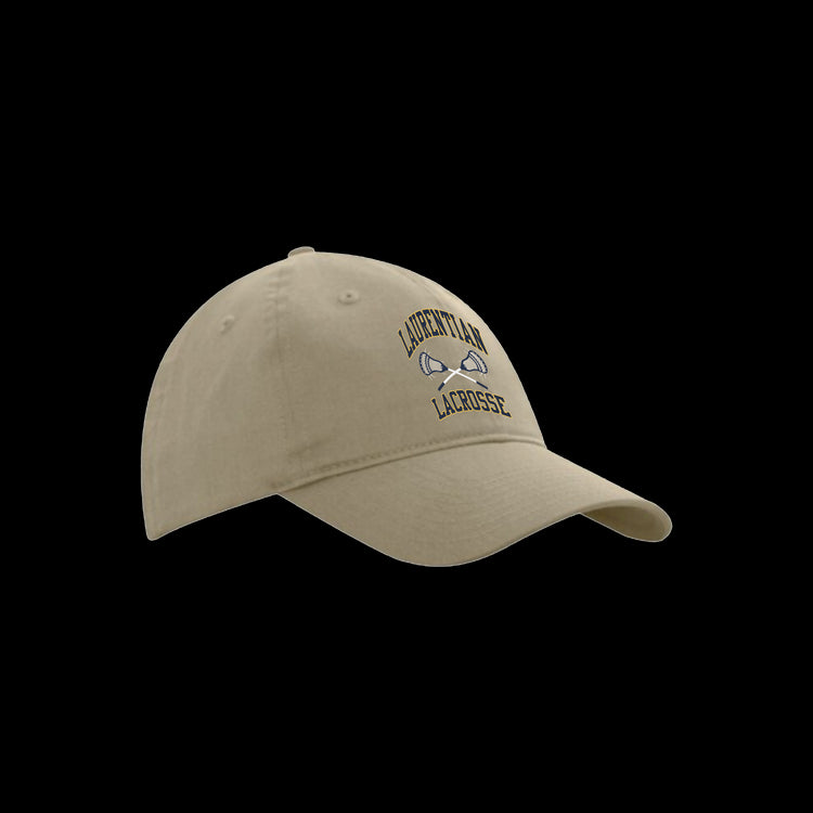 Laurentian University Lacrosse Cotton Twill Dad Hat - One Lax