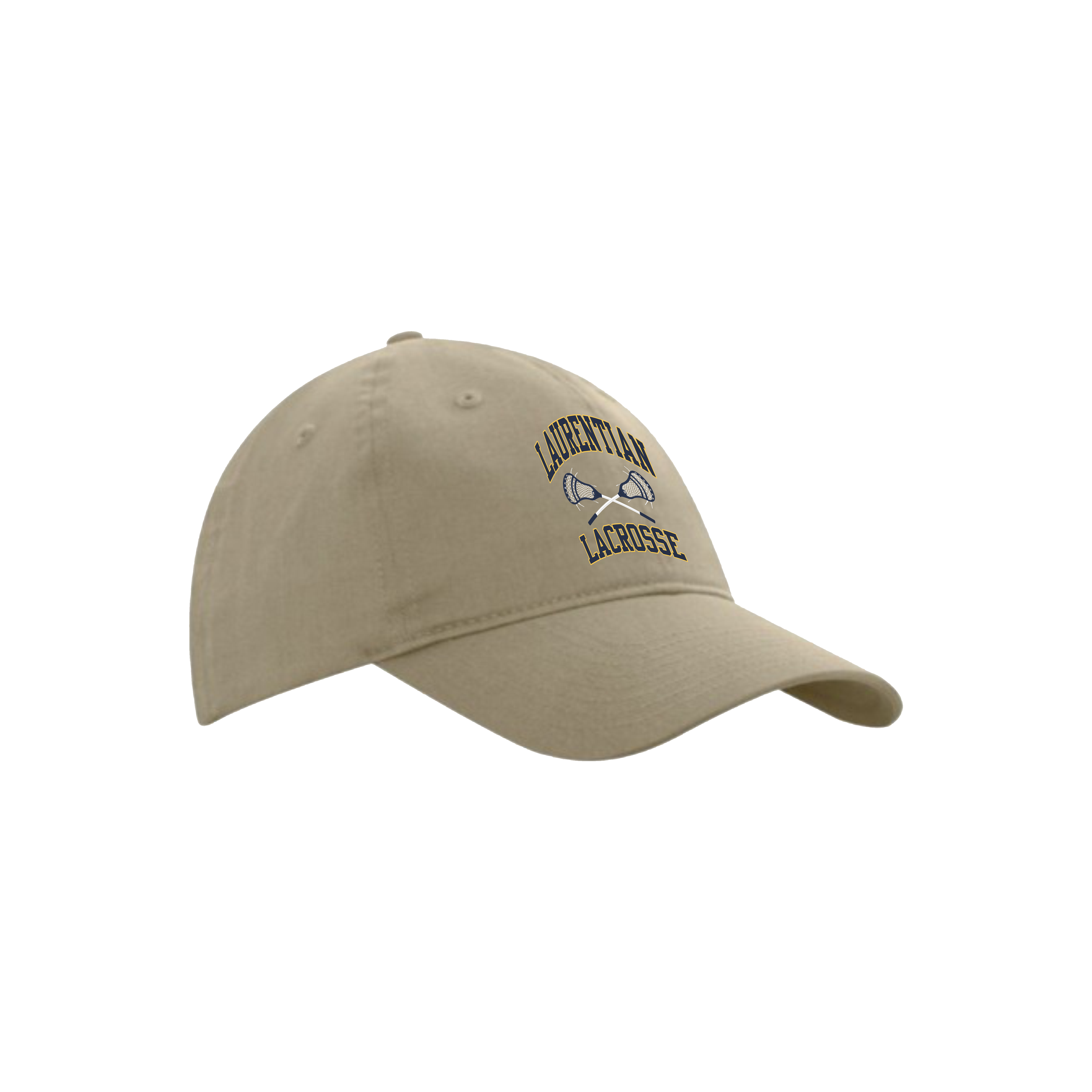 Laurentian University Lacrosse Cotton Twill Dad Hat - One Lax