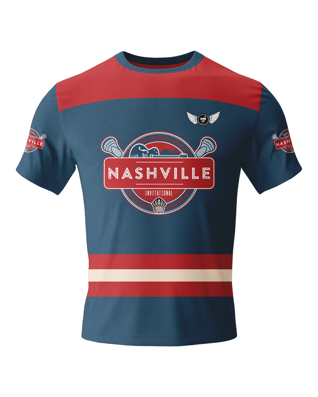 One Lax Nashville Dry Fit Tee - One Lax
