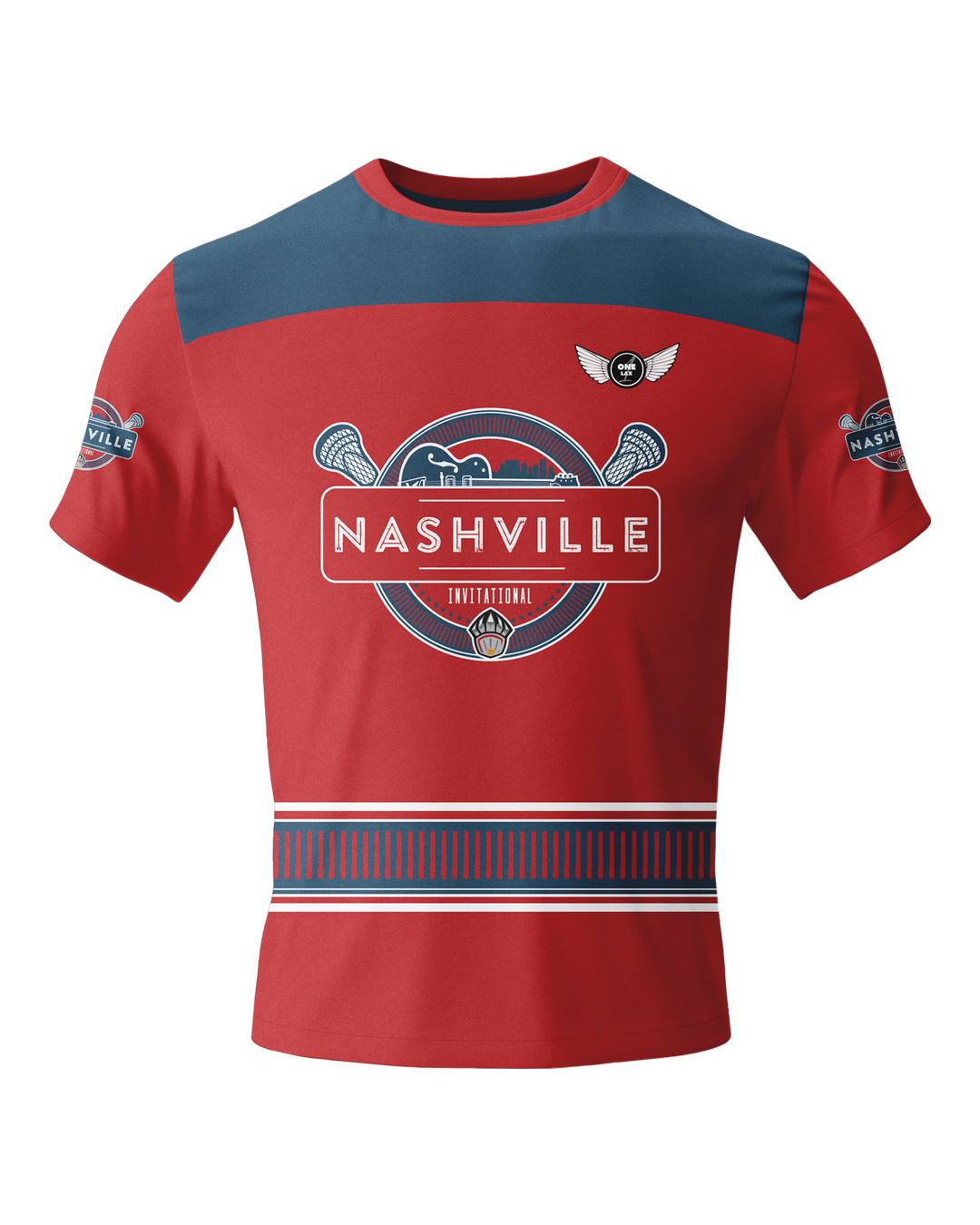 One Lax Nashville Dry Fit Tee - One Lax
