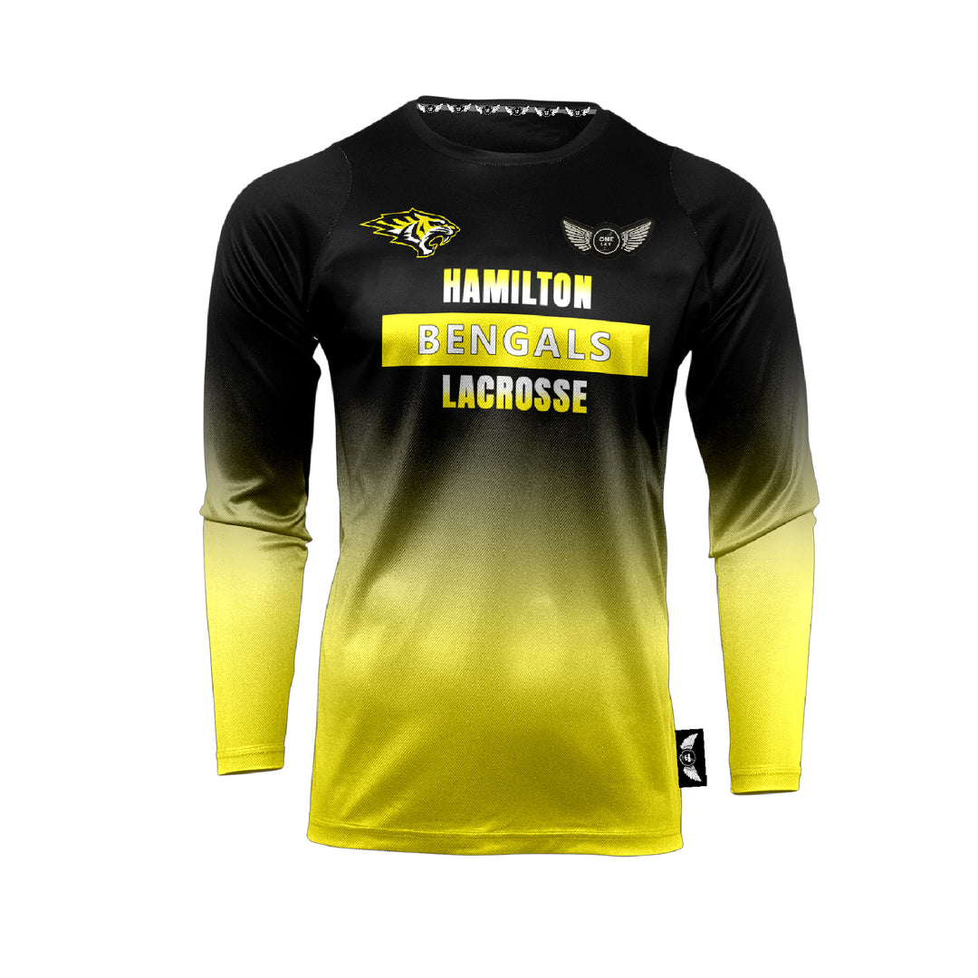 One Lax Dri-Fit Long Sleeve Tee – Hamilton Bengals Lacrosse Edition - WMSL