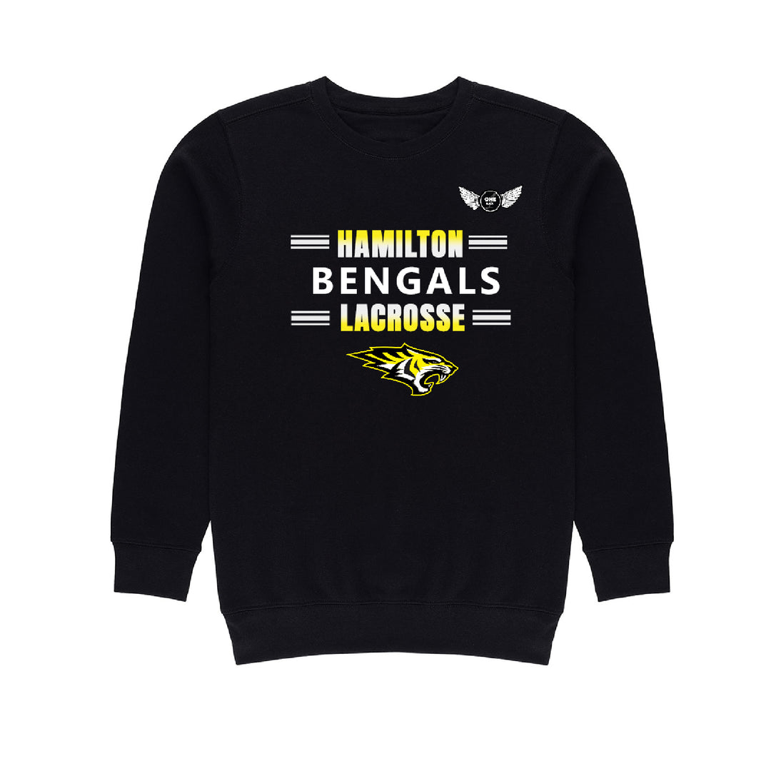 One Lax Mid-Weight Crewneck - Hamilton Bengals Lacrosse Edition - WMSL - 2 Options