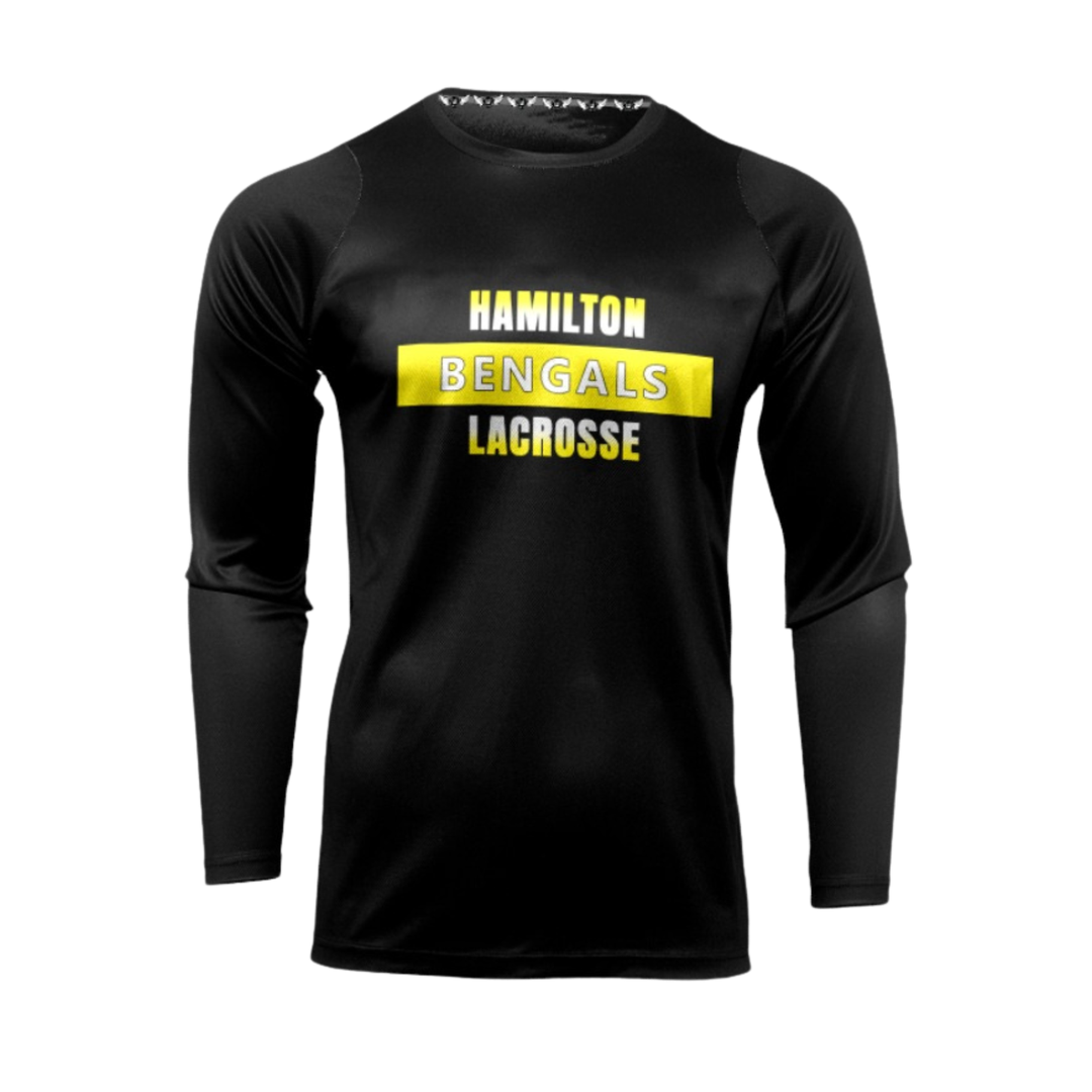One Lax Dri-Fit Long Sleeve Tee – Hamilton Bengals Lacrosse Edition - WMSL