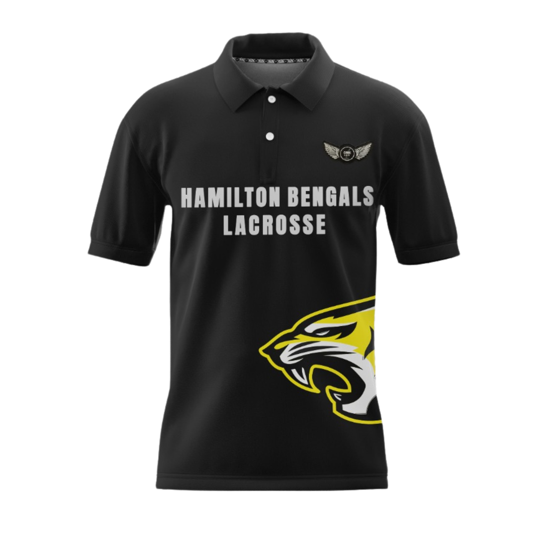 One Lax Game Day Polo - Hamilton Bengals Lacrosse Edition