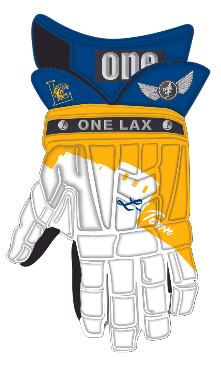 Lexington Wildcats Lacrosse Team | HYBRID Box & Field Lacrosse Gloves - One Lax